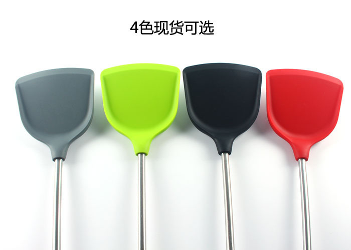 硅膠鍋鏟安全嗎，硅膠鍋鏟高溫有毒嗎，硅膠鍋鏟可以下油鍋嗎